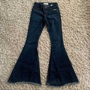 Free People Super Flare Jeans.